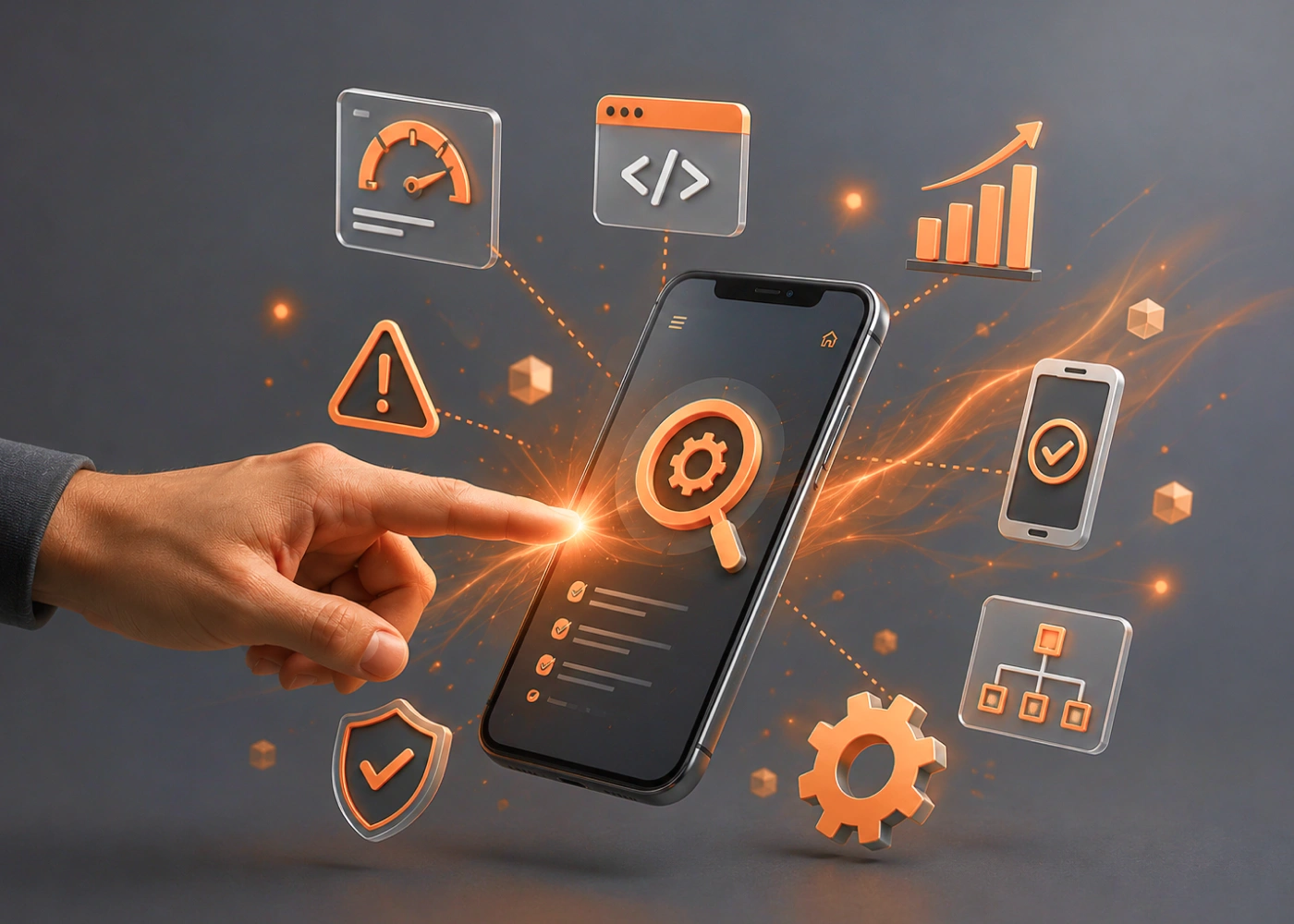 Technical SEO audit and mobile site health guide dashboard for law firms.
