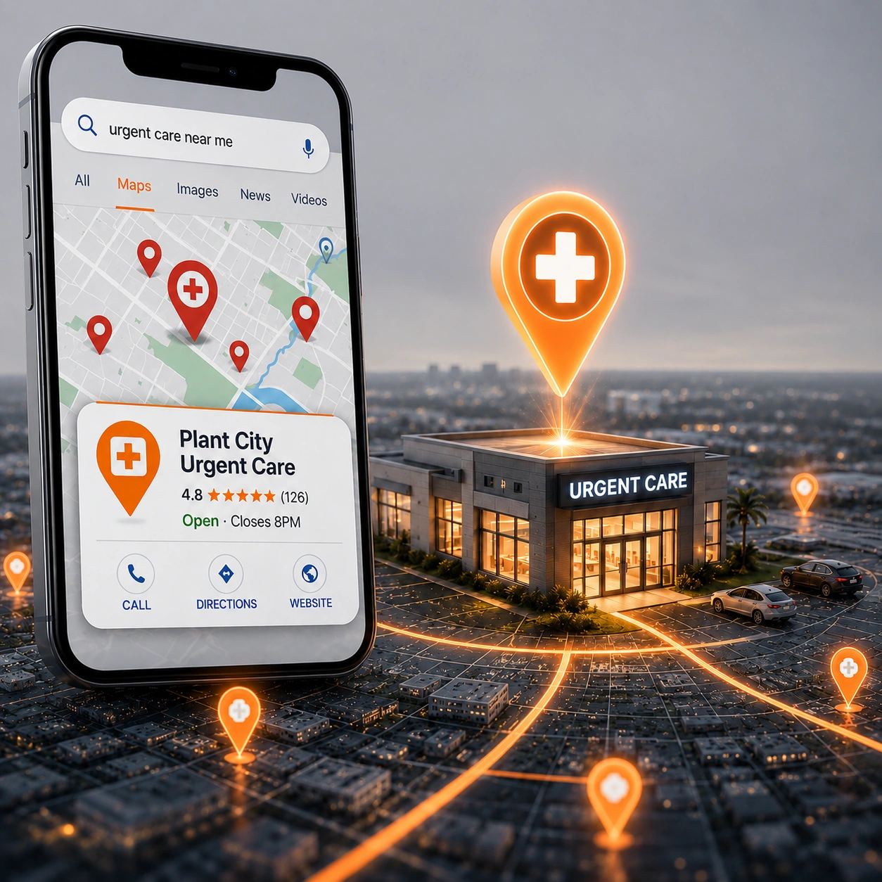 Near Me Local Search & Walk-In Traffic Growth Plant City FL Near me local search walk-in traffic growth chart for Plant City businesses.