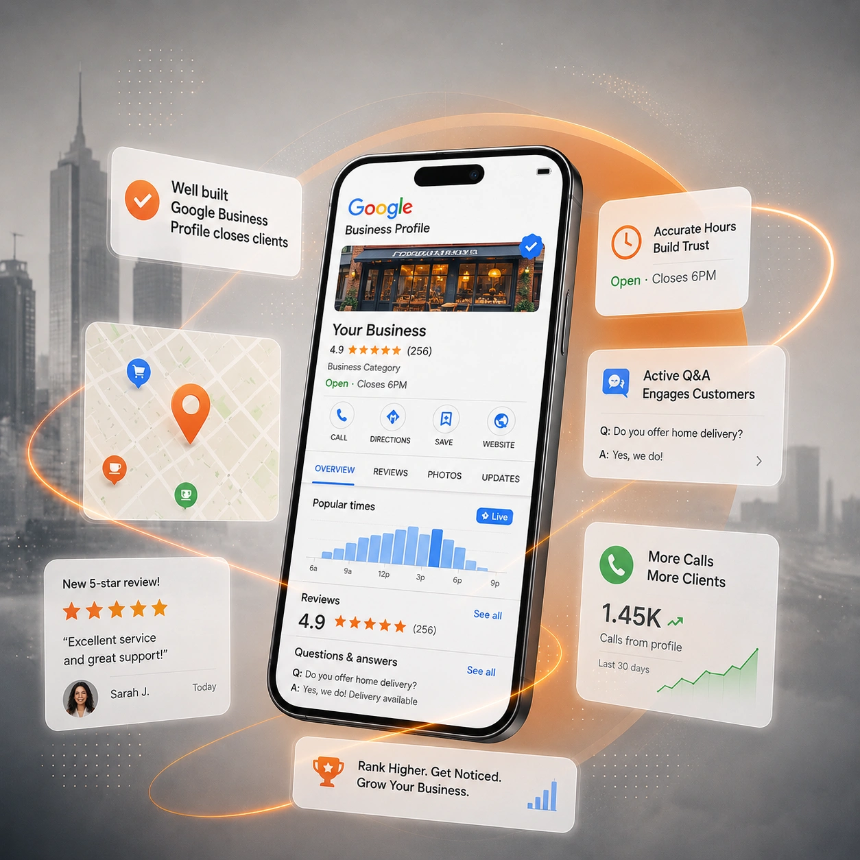 Google Business Profile Conversion Optimization Plant City FL Optimized Google Business Profile conversion dashboard for Plant City businesses.