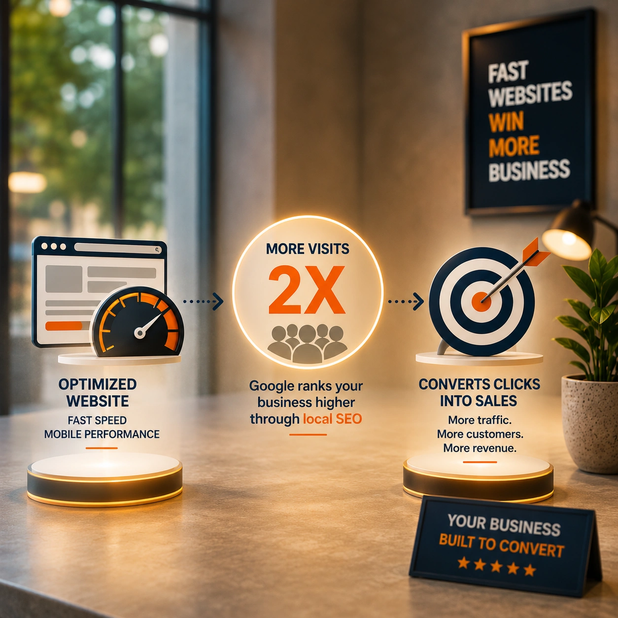 Mobile website speed performance audit score showing fast load times, Core Web Vitals pass, and seamless user experience.